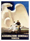 Assicurazioni Generali Venezia, 1936 Giclee Print