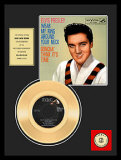 Elvis Presley Peças de valor estimativo emolduradas