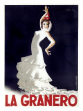 La Granero Flamenco Dance Giclée-Druck von Paul Colin