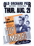 Guy Lombardo and his Jazz Band Lámina giclée Guy Lombardo and his Jazz Band Lámina giclée