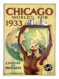 World's Fair, Chicago, c.1933 Giclee Print by Hernando Villa