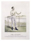 John L. Sullivan, Irish Boxer Giclée-tryk John L. Sullivan, Irish Boxer Giclée-tryk