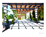 Coppola Rubicon Trellis in Color reproduction procédé giclée par Christine La Grow
