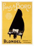 Blondel Piano Giclee Print