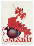 Esmeralda Wydruk giclee