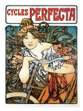 Cycles Perfecta Impressão giclée por Alphonse Mucha