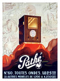 Pathe Tube Radio Lámina giclée Pathe Tube Radio Lámina giclée