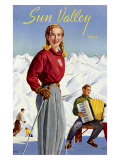 Sun Valley, Idaho Giclee Print
