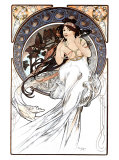 Music Giclee Print by Alphonse Mucha