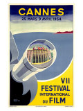 Cannes, VII Festival International du Film, 1954 Giclée-Druck von Piva 