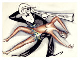 Josephine Baker Jazz Band Giclee Print