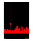 Toronto Skyline Photographic Print by Asbjorn Lonvig