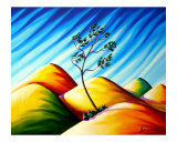 Cobalt Sunrise Morning Lámina giclée por Timothy Sorsdahl