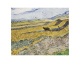 Enclosed Field with Ploughman Pósters por Vincent van Gogh Enclosed Field with Ploughman Pósters por Vincent van Gogh
