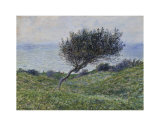 Sea Coast at Trouville Poster par Claude Monet