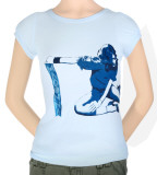 Juniors: Madonna - Ribbon Logo - Princess Sleeve T-Shirts