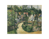 Turn in the Road, c.1881 Posters by Paul Cézanne