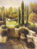 In the Cypress Garden Affiches par Stiles 