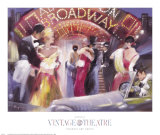 Vintage Theatre II Prints by Marysia 