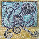 Mosaic Octopus Poster von Susan Gillette