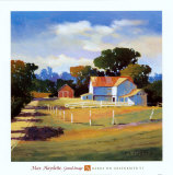 Barns on Greenbrier VI Affiche par Max Hayslette