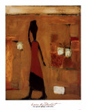 Walking Woman with Pot Kunst av Karen Bezuidenhout Walking Woman with Pot Kunst av Karen Bezuidenhout