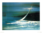 Racing Home  Art by Les Lambson