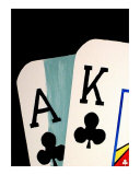 ACE KING BIG SLICK POKER ARTS DECOR WSOP WPT LAS VEGAS CASINO POKER ROOM Lámina giclée por Teo Alfonso ACE KING BIG SLICK POKER ARTS DECOR WSOP WPT LAS VEGAS CASINO POKER ROOM Lámina giclée por Teo Alfonso