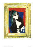 Portrait de Jaccqueline Print van Pablo Picasso