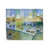 Kairouan I, c.1914 Poster von Auguste Macke