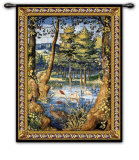 Verdure with Animals Wall Tapestry