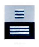Landeline Blue, c.1999 Impressão giclée premium por Sean Scully Landeline Blue, c.1999 Impressão giclée premium por Sean Scully