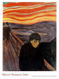 Despair, 1894 Prints by Edvard Munch