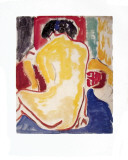 Back of Woman Pósters por Ernst Ludwig Kirchner
