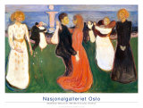 Dance of Life, 1900 Affiches par Edvard Munch