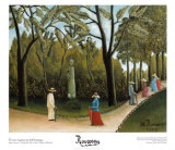Luxemburg Garden Posters par Henri Rousseau