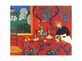 Harmonie Rouge Affiches par Henri Matisse