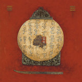 Red Lotus II Plakat af Diana Thiry