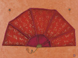 Chinese Fan Art by Diana Thiry Chinese Fan Art by Diana Thiry