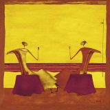 Grenadine and Mirabelle Poster by Thierry Ona
