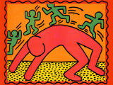 Untitled, 1982 Pósters por Keith Haring Untitled, 1982 Pósters por Keith Haring