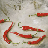 Capsicum Annuum Poster par Maritta Haggenmacher