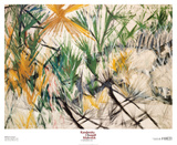 Rayonist Landscape Poster by Mikhail Larionov