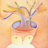 Yes to Thought Art par Jean Michel Folon
