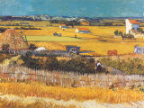 La moisson, vers 1888 Affiches par Vincent van Gogh