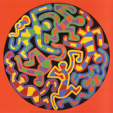 Monkey Puzzle, 1988 Poster par Keith Haring