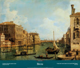 View of the Grand Canal ポスター - カナレット・
