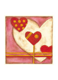 Pop Hearts IV Affiches par Nancy Slocum