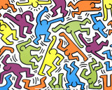 Untitled, 1983 Plakaty autor Keith Haring Untitled, 1983 Plakaty autor Keith Haring