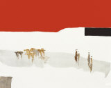 The Desert Road III Posters par Christian Choisy
